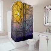 Rideaux De Douche Foggy Sunset (En situation)