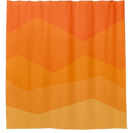 Rideaux De Douche Fond orange (Devant)