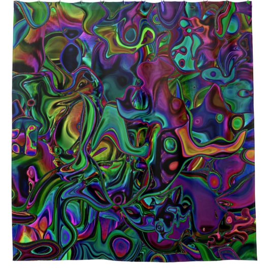 Rideaux De Douche Fonte cérébrale (Devant)