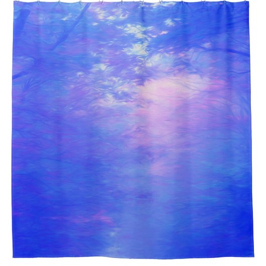 Rideaux De Douche Forêt du soir (Devant)