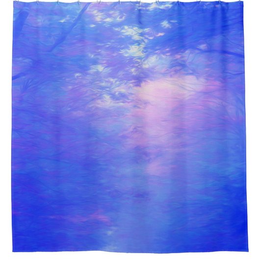 Rideaux De Douche Forêt du soir (Devant)