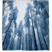 Rideaux De Douche forêts d'hiver (Devant)