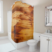 Rideaux De Douche formation de roches Brown (En situation)