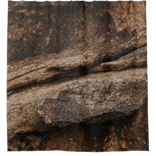 Rideaux De Douche Formation de roches Brown et grises (Devant)