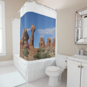 Rideaux De Douche Formations rocheuses en Arches (En situation)