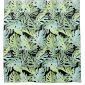 Rideaux De Douche Forme florale de la jungle (Devant)