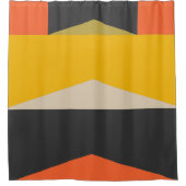 Rideaux De Douche Formes géométriques modernes d'art abstrait de la (Devant)