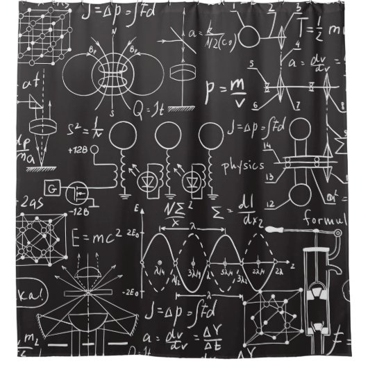 Rideaux De Douche Formules scientifiques : Patte de calcul du tablea (Devant)
