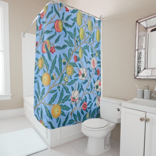 Rideaux De Douche Four Fruit, William Morris (En situation)