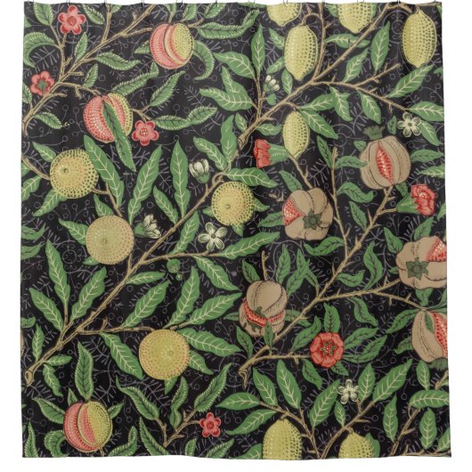 Rideaux De Douche Four fruits de William Morris (1862) célèbre motif (Devant)