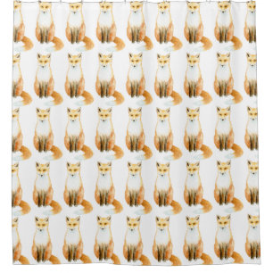 Rideaux De Douche Foxes doux