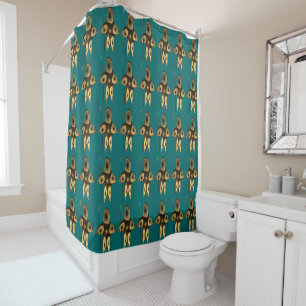 Rideaux De Douche Fractal Inuit Hunter