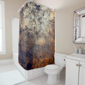 Rideaux De Douche Fracture de détresse de grunge texture (En situation)