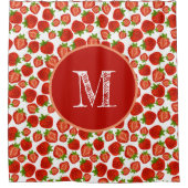 Rideaux De Douche Fraises Retro (Devant)