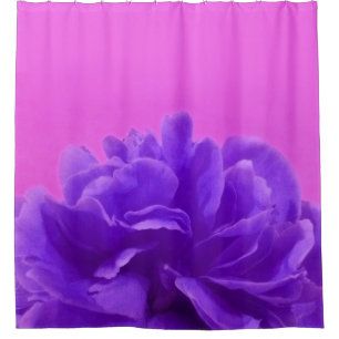Rideaux De Douche Framboise pourpre élégante florale