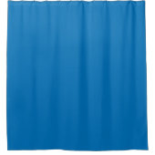 Rideaux De Douche Français bleu solide (Devant)