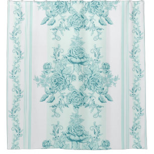 Rideaux De Douche français, Vintage, shabby chic, motif, victorien,