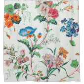 Rideaux De Douche France 1830 Floral Antique Wallpaper (Devant)