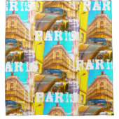 Rideaux De Douche France Architecture Vieux Paris (Devant)