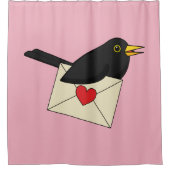 Rideaux De Douche From Blackbird et Love (Devant)