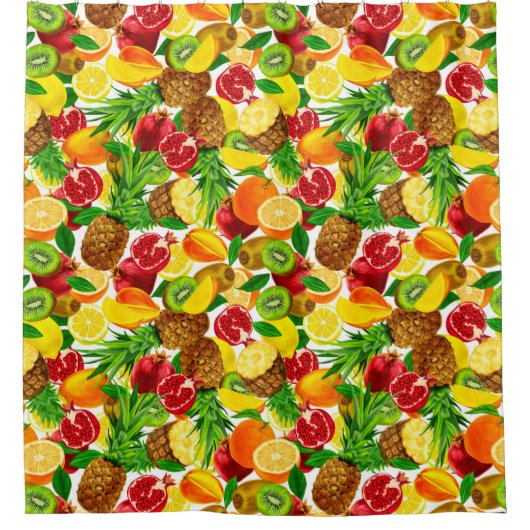 Rideaux De Douche Fruit tropical (Devant)