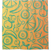 Rideaux De Douche Fruits (Devant)