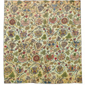 Rideaux De Douche Fruits et fleurs de broderie (Devant)