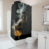 Rideaux De Douche Fumée (En situation)
