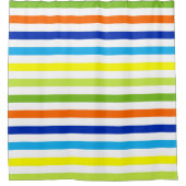 Rideaux De Douche Fun Bright and Bold - Stripes modernes (Devant)
