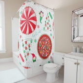 Rideaux De Douche Fun de vacances (En situation)