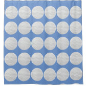 Rideaux De Douche Fun Golf Ball Motif (Devant)