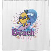 Rideaux De Douche funny pineapp (Devant)