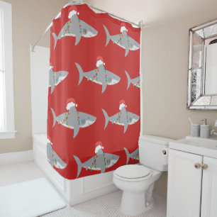 Rideaux De Douche Funny Shark