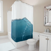 Rideaux De Douche Funny Water Novelty Art Humour (En situation)