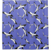 Rideaux De Douche Fusionner avec la nature - Cerfs-volants (Devant)