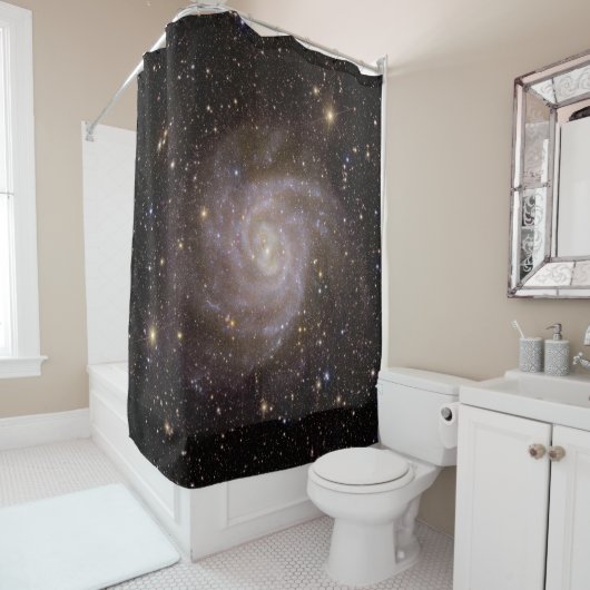 Rideaux De Douche Galaxie spirale IC 342 (En situation)
