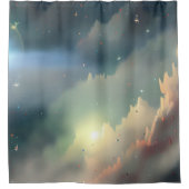 Rideaux De Douche Galaxie, Univers, Étoiles, Espace extra-atmosphéri (Devant)