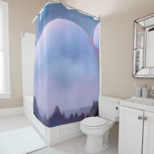 Rideaux De Douche Galaxie, Univers, Étoiles, Espace extra-atmosphéri