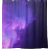 Rideaux De Douche galaxie violette (Devant)