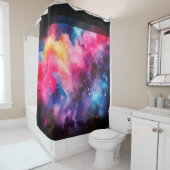 Rideaux De Douche Galaxy Veil (En situation)