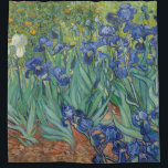 Rideaux De Douche Galerie Vincent van Gogh Irises HD Art<br><div class="desc">Vincent van Gogh. Irises. c. Mai 1889. Huile sur toile. Peinture originale d'art par le célèbre artiste postimpressionniste néerlandais Vincent van Gogh.</div>