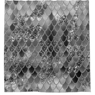 Rideaux De Douche Galles de sirènes Glam #6 (Parties scintillant Fau