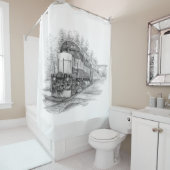 Rideaux De Douche Gare de Brecksville (CVNP) (En situation)