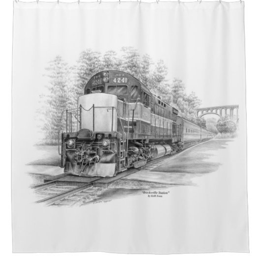 Rideaux De Douche Gare de Brecksville (CVNP) (Devant)