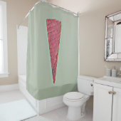 Rideaux De Douche Gâteau à la crème glacée (En situation)