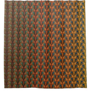 Rideaux De Douche Gatsby Grandes plumes design art déco