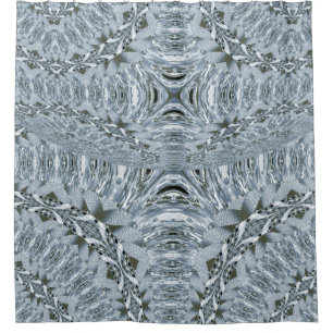 Rideaux De Douche Gemme de pierre grise de diamant