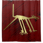 Rideaux De Douche Géoglyphes Nazca Pérou Animaux (Devant)