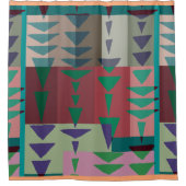 Rideaux De Douche Geometric Graphic Motif Modern Trend  (Devant)
