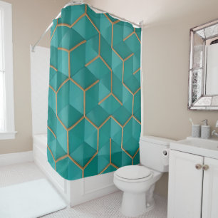 Rideaux De Douche géométrique
